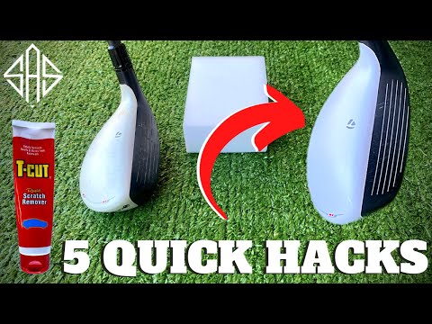 TOP 5 QUICK HACKS TO REFURBISH YOUR GOLF CLUBS AND INCREASE VALUE..