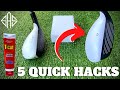 TOP 5 QUICK HACKS TO REFURBISH YOUR GOLF CLUBS AND INCREASE VALUE..