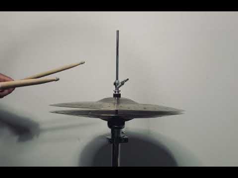 15.5" GM Designs Prototype THIN HiHat Pair - Dark, Smoky and Defined! image 8