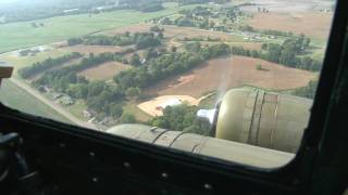preview picture of video 'A Ride on the B-17 Yankee Lady at the Wings Over Halls Air Show'