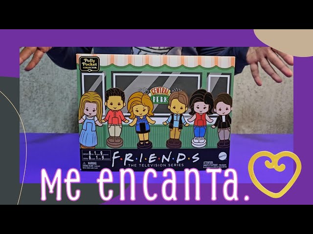 Vídeo relacionado con Polly Pocket Conjunto de Juego, Estuche de Friends con 6 muñecos y 9 Accesorios, HKV74