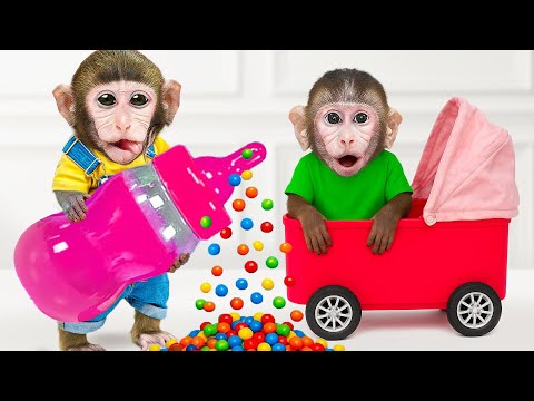 Mono Bon Bon y la persecución épica : Recuperando el pirulí y castigando al mono bebé travieso