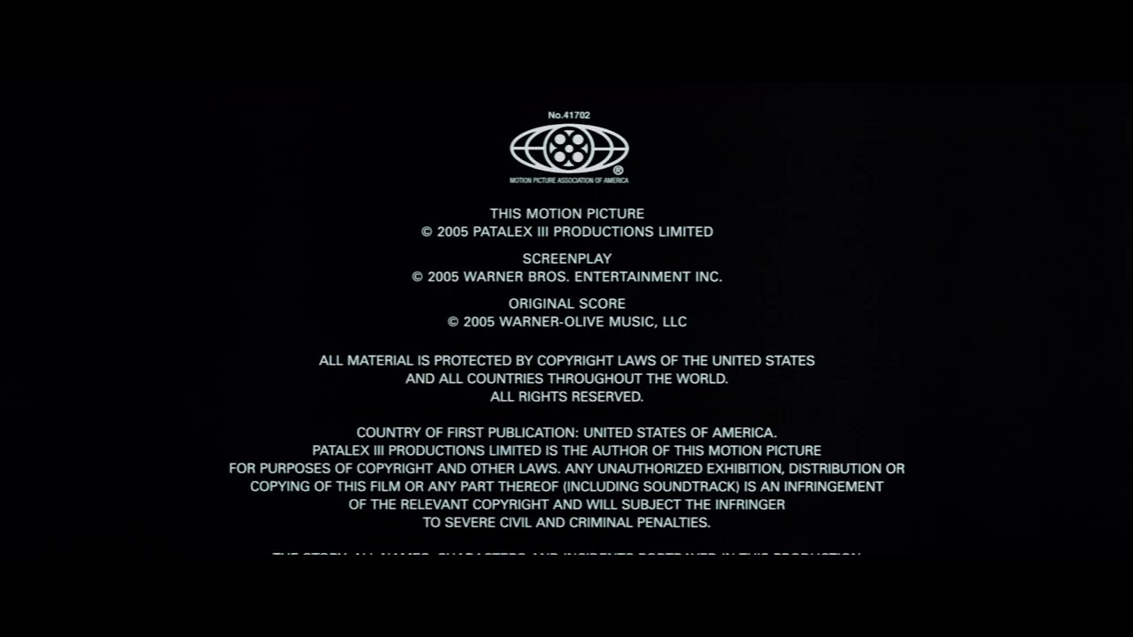 Patalex III Productions Distributed by Warner Bros  Pictures HDR, 2005 720p