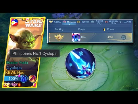 TOP 1 PHILIPPINES CYCLOPS IS BACK 🔥 (new update) - MLBB