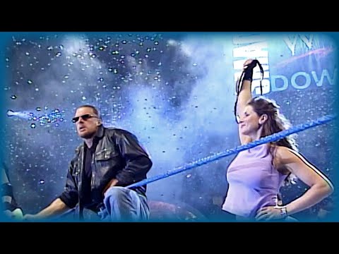 Triple H celebrates his victory and thanks the D-Generation-X: SmackDown!, June 08, 2000