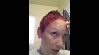 How to remove splat hair dye from skin