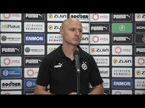 Izjava nakon meča FK Partizan - FK Radnički, Igor Duljaj