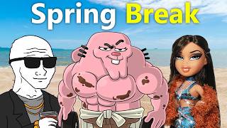 Types Of People On Spring Break