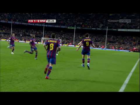 0910 FC Barcelona - Real Madrid 1-0 Zlatan Ibrahimovic HD1080i 20091129