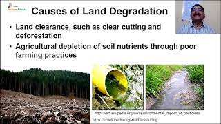 Land Degradation, Soil erosion, Desertification, Deforestation, Mining