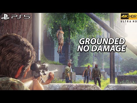 The Last of Us Part 1 PS5 Brutal & Aggressive Gameplay - SNIPER MISSION ( GROUNDED / NO DAMAGE )