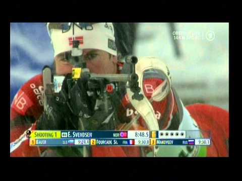 Biathlon Sprint der Männer in Oberhof 2012