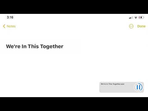 Thumbnail for We're In This Together video