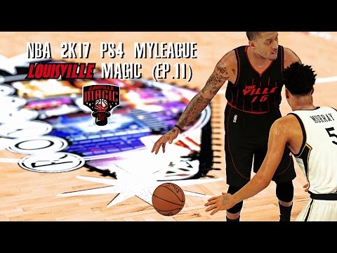 NBA 2K17 PS4 Louisville Magic MyLeague - vs LAS VEGAS ROYALES!!! (EP.11)