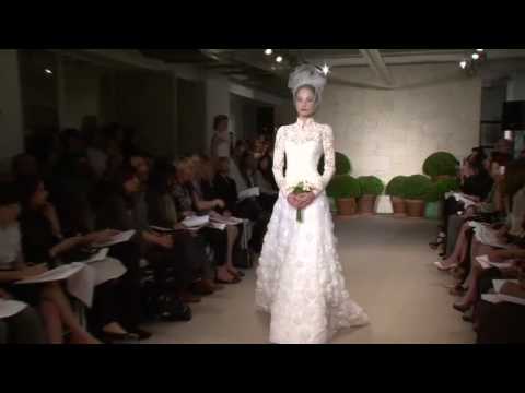 Oscar de la Renta Bridal - Spring 2011 -  Videofashion Daily