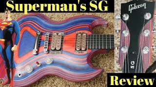 Video thumbnail for Superman's SG! 2009 Gibson Zoot Suit Red and Blue Review + Demo by The Trogly's Guitar Show