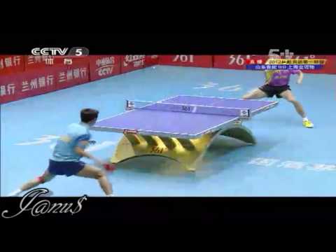 2012 China Super League: ZHANG Jike - WANG Liqin [Full Match/Short Form]