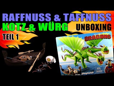 Playmobil ® Dragons - Raffnuss & Taffnuss + Kotz & Würg - Teil 1 - Unboxing & Review