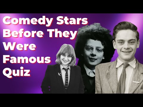 Comedy Stars Before They Were Famous Quiz