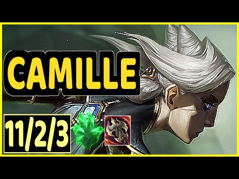 CAMILLE VS GNAR - 11/2/3 KDA TOP GAMEPLAY MASTER I