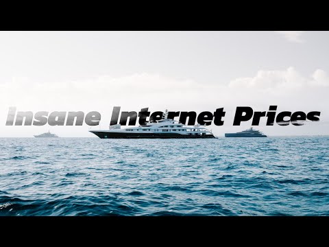 The INSANE Price of Internet On Yachts