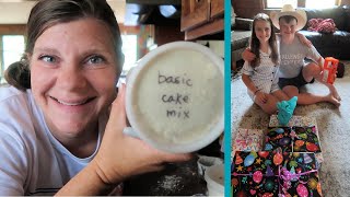 Back to Back Birthdays | Homemade Cake Mixes | Copycat Drumstick Dessert