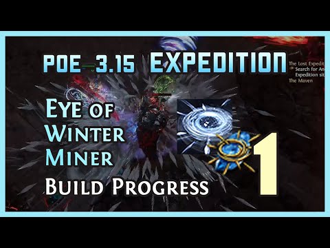 PoE 3.15 | MOM Agnostic Indigon Miner is still viable or not? - Eye of Winter Miner 01 [WIP]