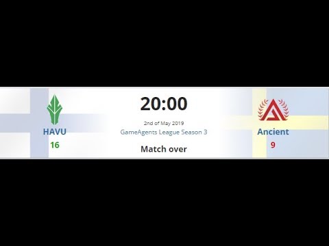HAVU vs. Ancient Highlights (16:9) GameAgents League Season 3 (02.05.2019)