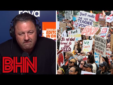 #BHN Duncan Garner glaubt, dass es beim Lehrerstreik darum ging, „Familien leiden zu lassen“.