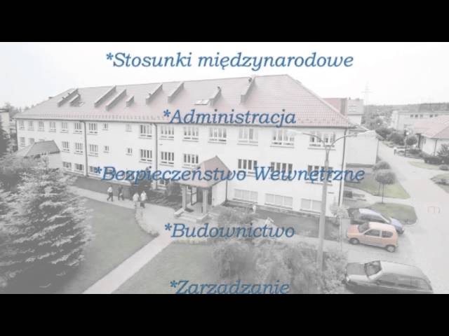 Bolesław Markowski Higher School of Commerce in Kielce vidéo #1