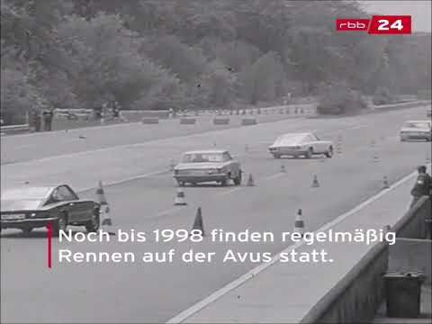 ein kurzer Rückblick auf die alte AVUS Rennstrecke Berlin