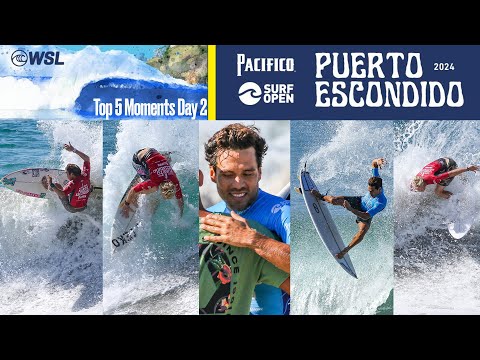 Top 5 Moments from Day 2 of the Pacifico Surf Open Puerto Escondido