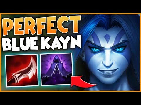 *PERFECT BLUE KAYN* DESTROYING KOREANS IN HIGH ELO (W + Q = KILL) - League of Legends