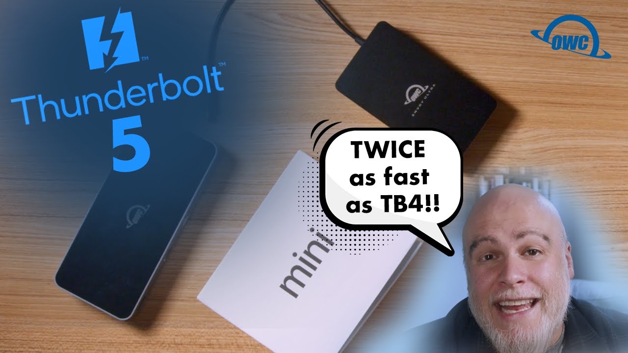 Thunderbolt 5 is REAL: Next-Gen Speed & Game-Changing Connectivity with the Envoy Ultra SSD | OWC