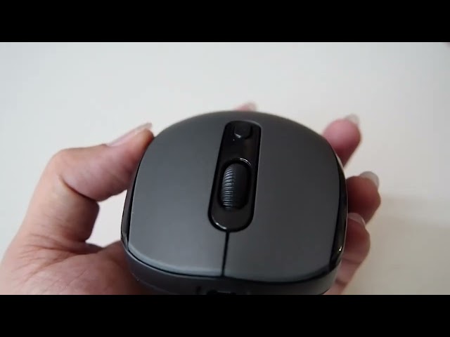 Fantastico mouse wireless ECO 1600 DPI Nero video