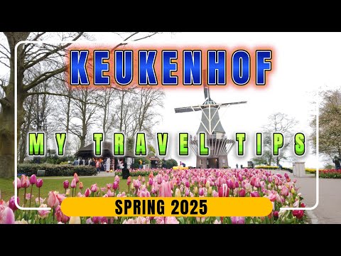 The TULIP park of KEUKENHOF in Netherlands - My travel tips for 2025