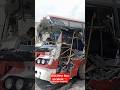 NEW ASHOK LEYLAND BS6 ACCIDENT Chikmagalur Buslover Ksrtc Karnataka Driving Bus Accidentnews