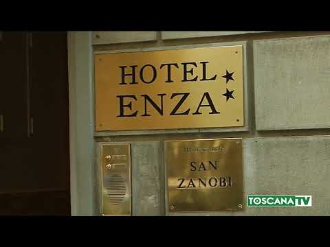 2020-02-19 FIRENZE - DONNA TROVATA MORTA ALBERGO CON SEGNI SUL COLLO