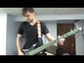 Beartooth - The Lines (Bass Cover) 