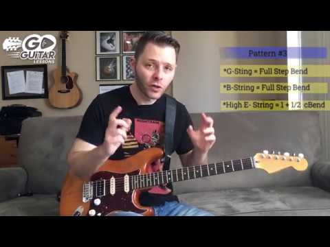 How high to Bend Using the Pentatonic Scale - Eat your veggies Ep.2 - Guitar Lesson