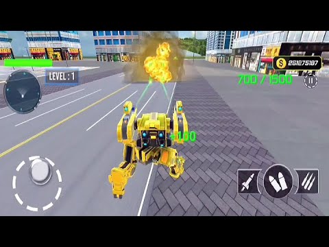 Army bus robot games - robot games - war robots