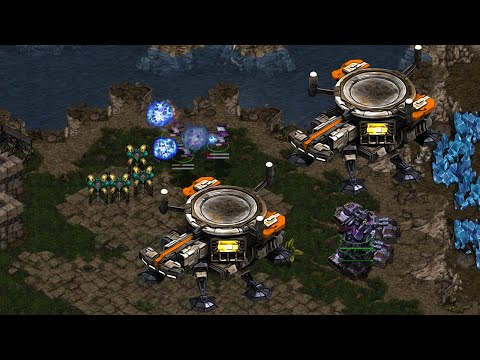 FlaSh is OBSESSED with Flying Units. (Sky Terran vs PROTOSS???)