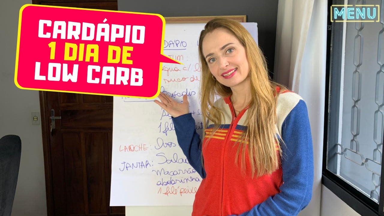CARDÁPIO DIETA LOW CARB [JEJUM INTERMITENTE]