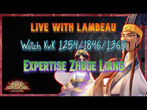 WAR | Watch KvK 1254/1846/1365/1302 | Spin & Expertise Zhuge Liang | Rise of Kingdoms