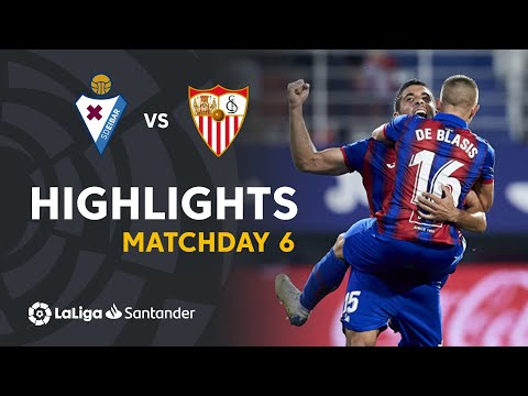 Highlights SD Eibar vs Sevilla FC (3-2)