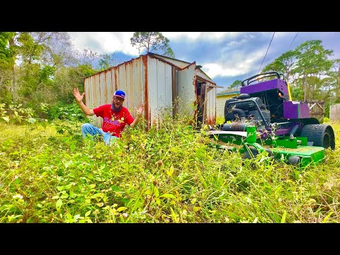 Salvaging a really NEGLECTED yard for a guy I NEVER met!!!