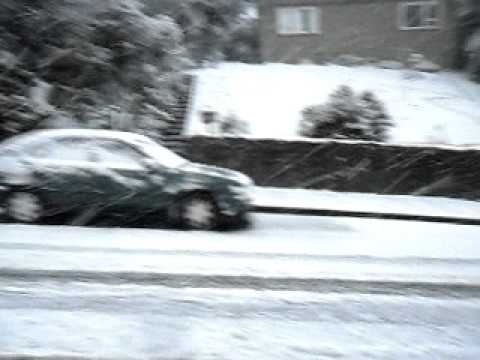 Snow in wellington karori