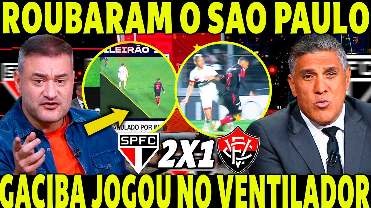 SPFC FOI GARFADO NA CARA DURA! GACIBA JOGOU NO VENTILADOR! GRANDE VITÓRIA DO SÃO PAULO