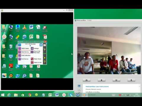 SPECTRA PRECISION Surveypro 5.7.2 start survey with SP80 GNSS RTK