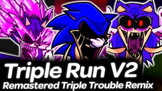 Cover art for Triple Run V2 FNF